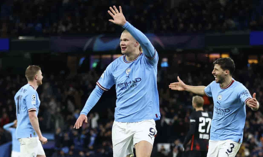 Video highlights Man City - Leipzig: Erling Haaland lập kỷ lục ghi 5 bàn 